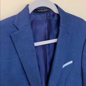 Zara Man Medium Blue Suit